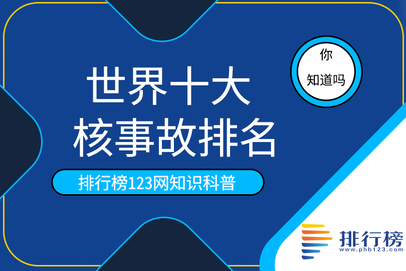 世界十大核事故排名：蘇聯(lián)排行第一，日本美國各占一半